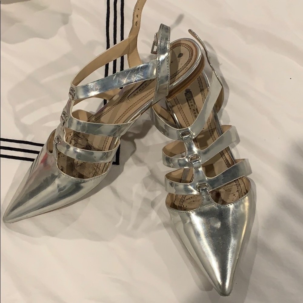 Flat Silver Shoes - Picture 3 of 3